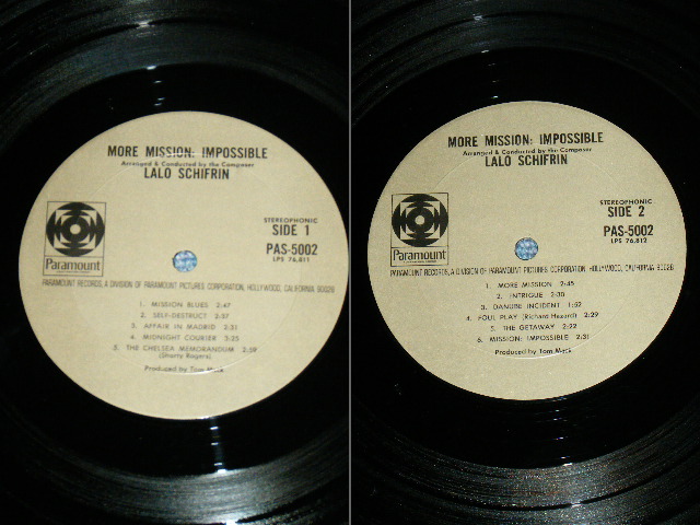 画像: TV OST ( LALO SCHIFRIN ) - MORE MISSION : IMPOSSIBLE / 1969 US ORIGINAL Used LP 