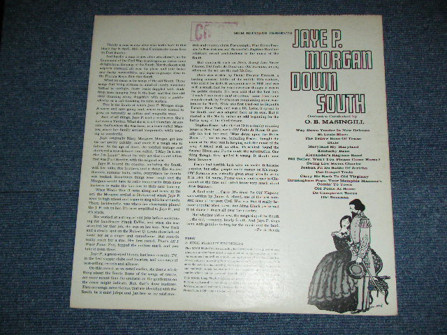画像: JAYE P. MORGAN - DOWN SOUTH (Ex/Ex++) / 1960 US AMAERICA ORIGINAL Stereo Used LP 