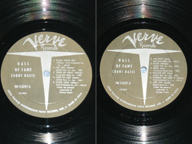 画像: COUNT BASIE - HALL OFG FAME / 1958 US ORIGINAL 1st Press Label  MONO LP  