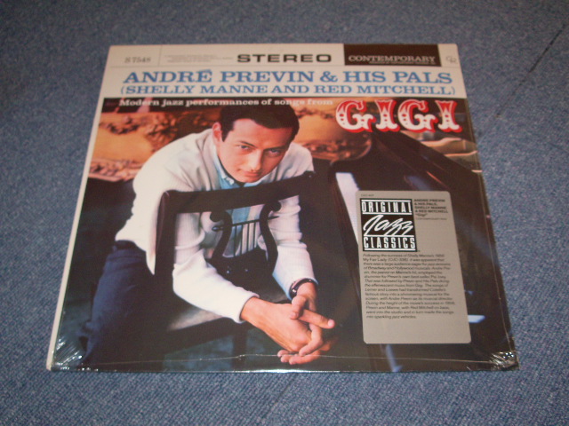 画像1: ANDRE PREVIN and His PAL ( SHELLY MANNE & RED MITCHELL )  - "GIGI"  / US Reissue Brand New Sealed LP