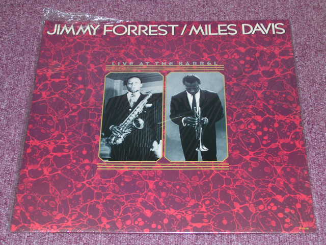 画像1: JIMMY FORREST/MILES DAVIS - LIVE AT THE BARREL / GERMAN REISSUE SEALED LP