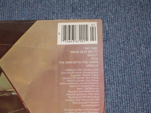 画像: MILES DAVIS - THE MAN WITH THE HORN /  US Reissue Sealed LP  Out-Of-Print 