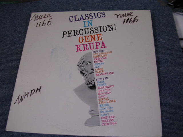 画像: GENE KRUPA - CLASSIC IN PERCUSSION! / 1962 US ORIGINAL MONO LP 