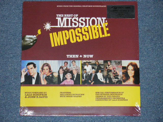 画像1: TV OST ( LALO SCHIFRIN and JOHN E. DAVIS) - THE BEST OF MISSION : IMPOSSIBLE THEN & NOW / 2001 UK ORIGINAL SEALED 2 LP  
