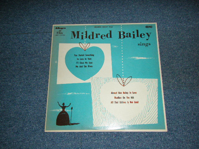 画像1: MILDRED BAILEY - SINGS / 1954 US ORIGINALMONO 10" LP