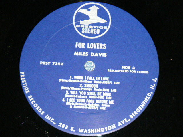 画像: MILES DAVIS - PLAYS LOVERS / 1965 US ORIGINAL STEREO LP