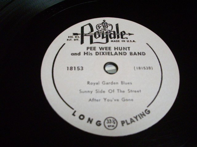 画像: PEE WEE HUNT and His DIXIELAND BAND - S/T ( 1st DEBUT5 ALB8UM ) / 1949? US ORIGINAL 10"LP 