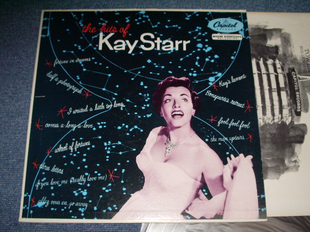 画像1: KAY STARR - THE HITS OF! / 1960  2nd PRESS LABEL  BLACK WitH COLOR BAND LABEL LP  