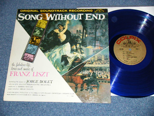 画像1: OST: SONG WITHOUT END / 1960 US ORIGINAL BLUE Wax Vinyl  Mono LP 