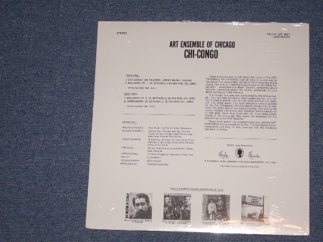 画像: ART ENSEMBLE OF CHICAGO -  CHI CONGO  /  US Reissue Sealed  LP