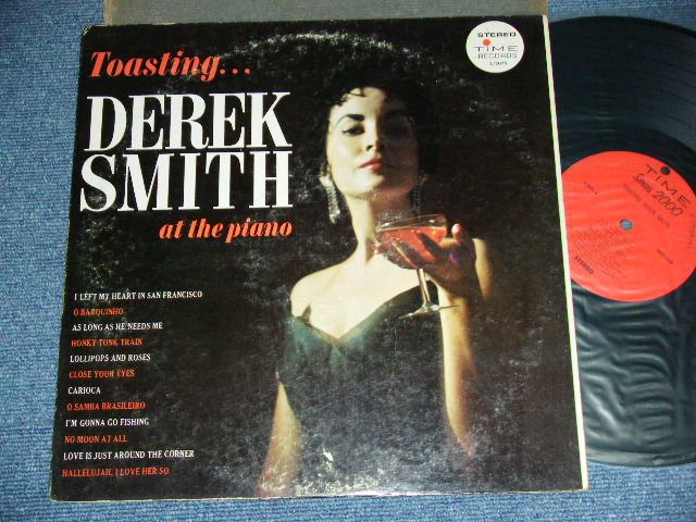 画像1: DEREK SMITH - TOASTING...DEREK SMITH AT THE PIANO / 19?? US ORIGINAL STEREO Used LP