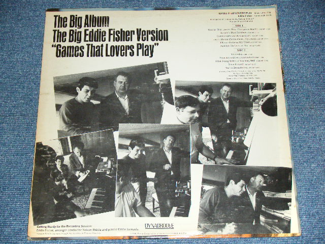 画像: EDDIE FISHER - GAMES THAT LOVERS PLAY  / 1966 US ORIGINAL STEREO  Used LP  