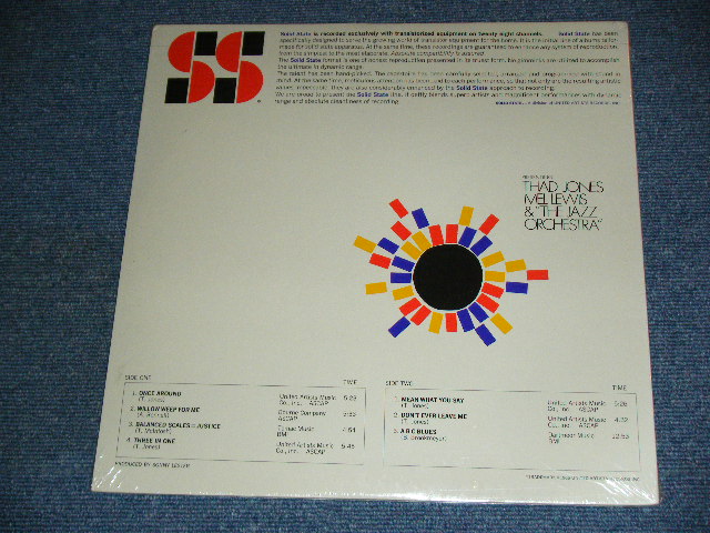 画像: THAD JONES+MEL LEWIS & THE JAZZ ORCHESTRA - THAD JONES+MEL LEWIS & THE JAZZ ORCHESTRA/ 1966 US ORIGINAL Brand New Sealed STEREO LP 