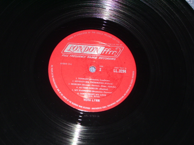 画像: VERA LYNN - GOLDEN HITS / 1962 UK EXPORT US ORIGINAL MONO LP 