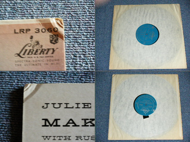 画像: JULIE LONDON - MAKE LOVE TO ME (; Ex+/Ex++) / 1957 US ORIGINAL MONO 1st PRESS Turquoise Color LABEL LP 