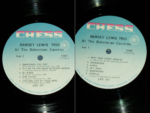 画像: RAMSEY LEWIS TRIO - AT THE BOHEMIAN CAVERNS  / 1964 US "2nd Press Label" STEREO Used  LP