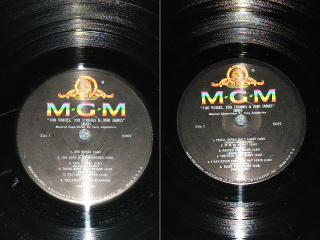 画像: JONI JAMES - ONE HUNDRED(100) VOICES...ONE HUNDRED ( 100 ) STRINGS & JONI  ( Ex+/Ex++) / 1960 US ORIGINAL BLACK LABEL MONO LP
