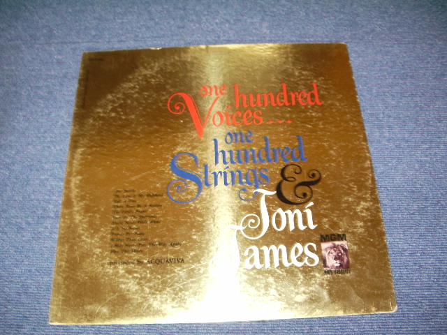 画像1: JONI JAMES - ONE HUNDRED(100) VOICES...ONE HUNDRED ( 100 ) STRINGS & JONI / 1960 US ORIGINAL BLACK LABEL MONO LP