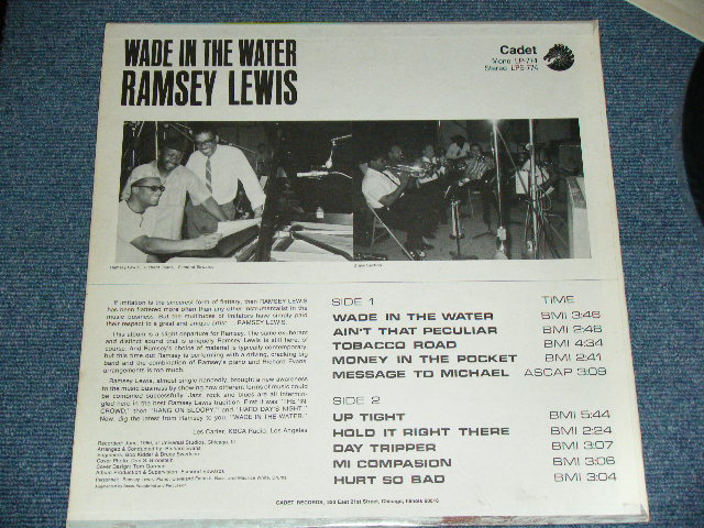 画像: RAMSEY LEWIS TRIO - WADE IN THE WATER / 1966 US ORIGINAL MONO  Used  LP