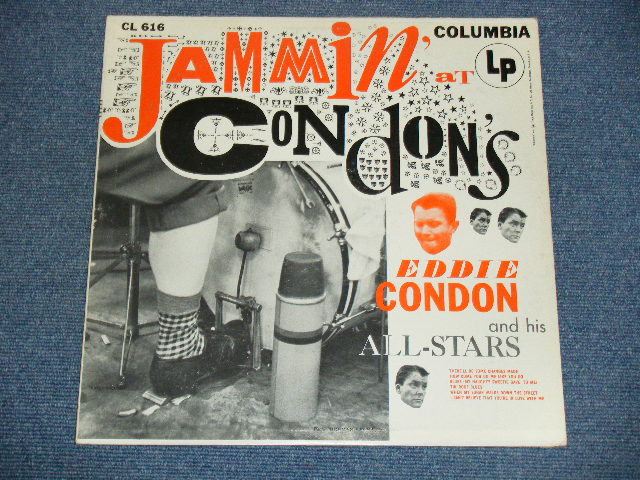 画像1: EDDIE CONDON AND HIS ALL-STARS - JAMMIN' AT THE CONDON'S ( Ex+/Ex++ ) / 1955 US ORIGINAL MONO LP  