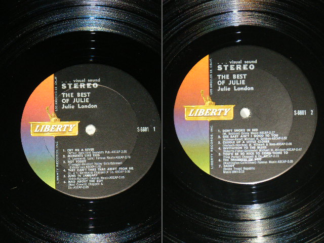 画像: JULIE LONDON - THE BEST OF (Ex+/MINT- )/ 1962 US ORIGINAL Stereo  LP