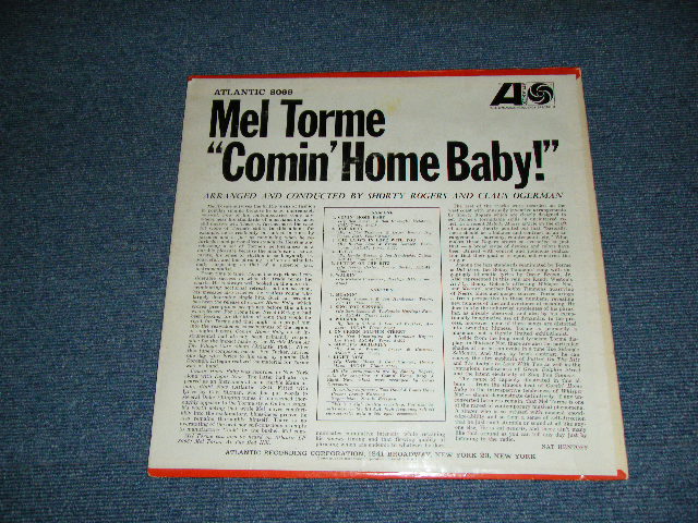 画像: MEL TORME - COMIN' HOME BABY  / 1962 US ORIGINAL Mono LP 