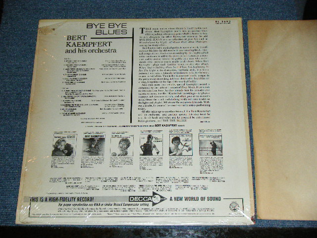 画像: BERT KAEMPFERT - BYE BYE BLUES /  1965 US ORIGINAL MONO Used LP