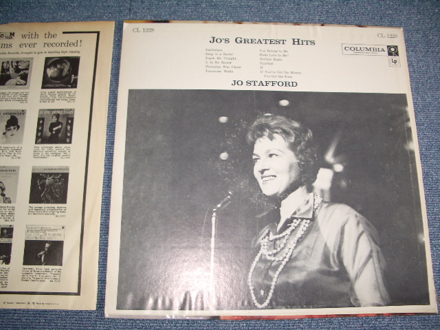 画像: JO STAFFORD - JO'S GREATEST HITS / 1958 US ORIGINAL MONO LP 