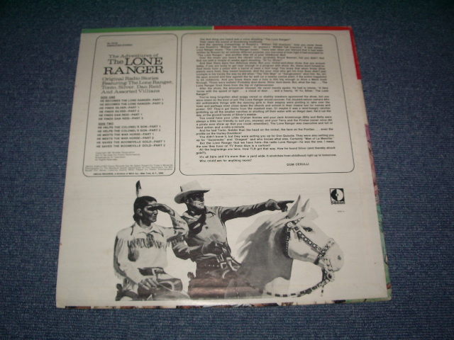画像: STORYTELLER - THE OFDECCA DL-75125FICIAL ADVENTURES OF THE LONE RANGER /1960s(?) US ORIGINAL STEREO LP 