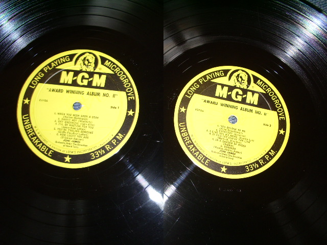 画像: JONI JAMES -  AWARD WINNING ALBUM VOL.2 ( Ex/Ex+ Looks: Ex-) / 1958 US ORIGINAL YELLOW LABEL MONO Used LP 