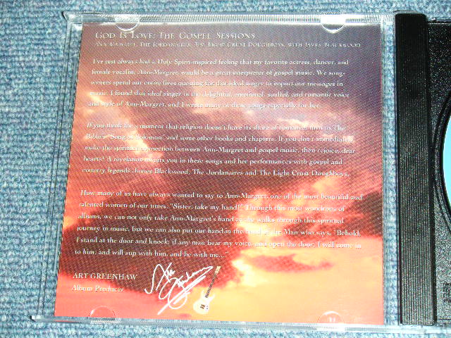 画像: ANN-MARGRET & THE JORDANAIRES / THE LIGHT CRUST DOUGHBOYS with JAMES BLACKWEOOD - GOOD IS LOVE : THE GOSPEL SESSIONS   / 2001 US ORIGINAL  Brand New CD 