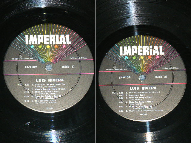 画像: LUIS RIVERA - FILET OF SOUL / 1961 US ORIGINAL MONO LP  