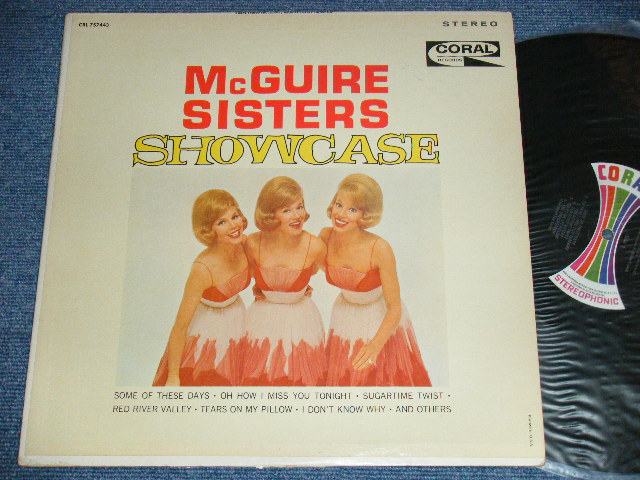 画像1: THE McGUIRE SISTERS - SHOWCASE / 1960's  US ORIGINAL STEREO  LP