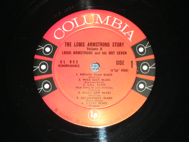 画像: LOUIS ARMSTRONG - THE LOUIS ARMSTRONG STORY VOL.2  / 1956 US  MONO  LP  