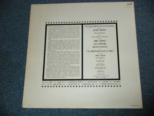 画像: OST/ JOHNNY MANDEL - THE AMERICANiZATION OF EMILY  / 1964 US ORIGINAL Stereo LP 