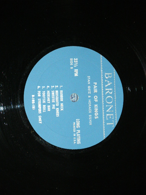 画像: STAN GETZ & HORECE SILVER - PAIR OF KINGS / 1962 US ORIGINAL Mono LP