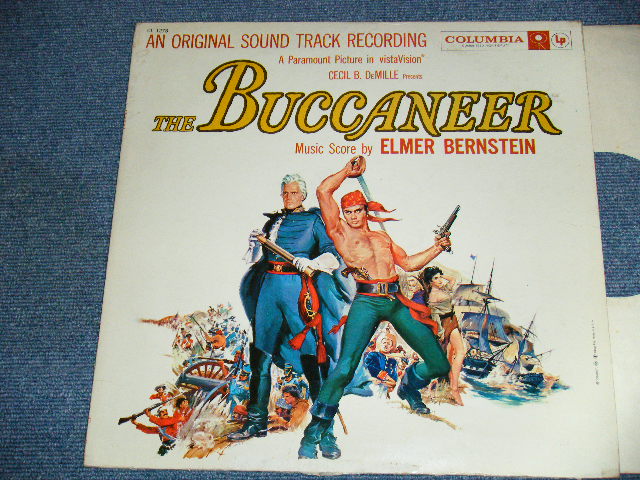 画像1: OST/ ELMER BERNSTEIN - THE BUCCANEER / 1958 US ORIGINALWhite Label Promo Mono  LP 