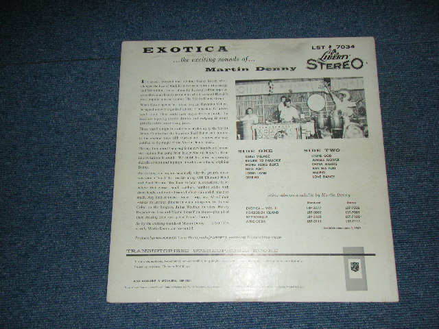 画像: MARTIN DENNY - EXOTICA   / 1958 US ORIGINAL STEREO LP  