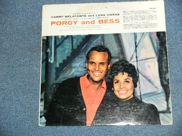 画像: LENA  HORNE / HARRY BELAFONTE -  PORGY AND BESS / 1959 US ORIGINAL STEREO LP 