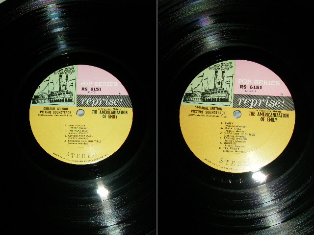 画像: OST/ JOHNNY MANDEL - THE AMERICANiZATION OF EMILY  / 1964 US ORIGINAL Stereo LP 