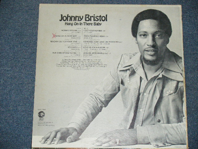 画像: JOHNNY BRISTOL - HANG ON IN THERE BABY / 1974 US ORIGINAL LP 