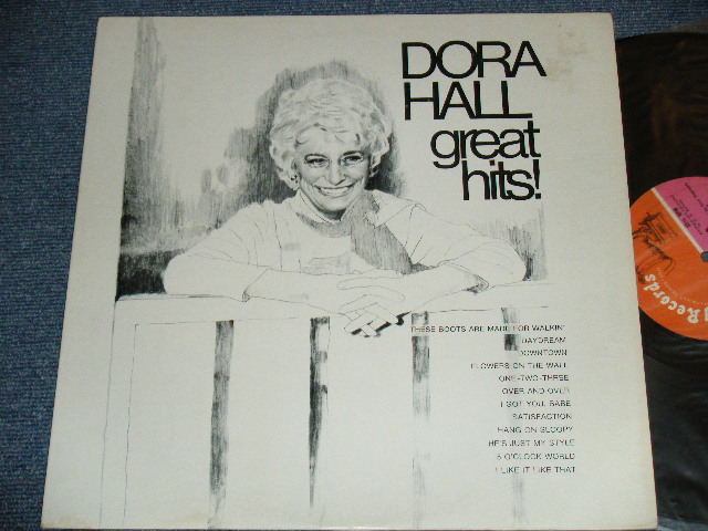 画像1: DORA HALL - GREAT HITS! / 1968 US ORIGINAL Used LP 