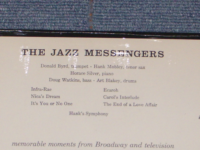 画像: ART BLAKEY And THE JAZZ MESSENGERS - THE JAZZ MESSENGERS  / US Reissue Sealed LP