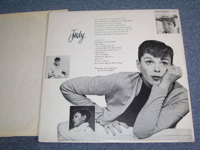 画像: JUDY GARLAND - JUDY / 1956 US ORIGINAL MONO LP  