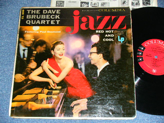 画像1: THE DAVE BRUBECK QUARTET - JAZZ : RED HOT AND COOL / 1955 US ORIGINAL 1st Press  6 EYES Label MONO  LP 