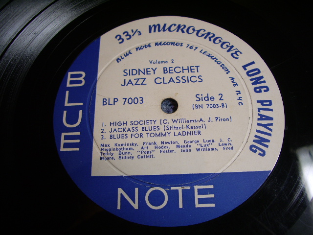 画像: SIDNEY BECHET - JAZZ CLASSICS VOL.2 /1950 US ORIGINAL MONO 10"LP  