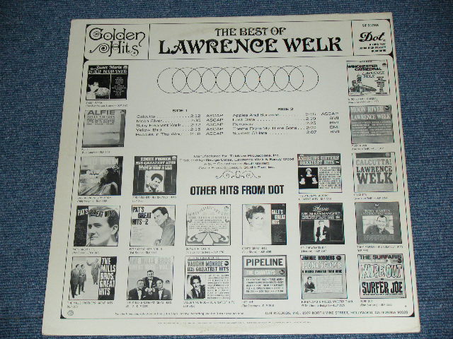 画像: LAWRENCE WELK - GOLDEN HITS THE BEST OF / 1967 US ORIGINAL RECORD CLUB Relaesed Version STEREO  LP 