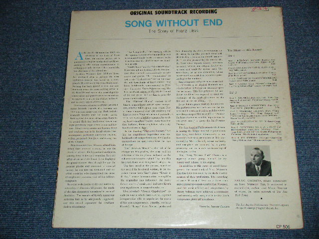 画像: OST: SONG WITHOUT END / 1960 US ORIGINAL BLUE Wax Vinyl  Mono LP 