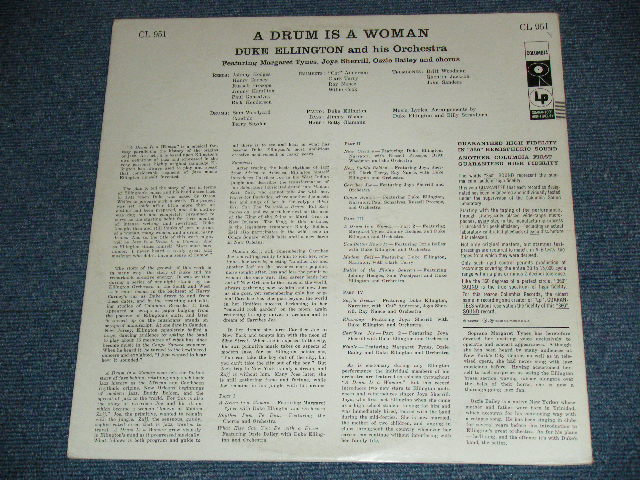 画像: DUKE ELLINGTON -  A DRUM IS A WOMAN / 1957 US ORIGINAL MONO LP 