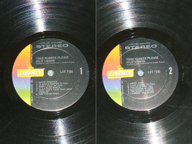画像: JULIE LONDON - YOUR NUMBER PLEASE ...( VG+++/Ex++ ) / 1960 US ORIGINAL STEREO LP